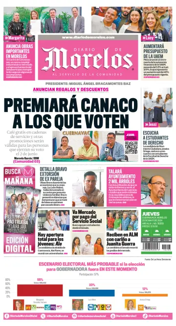 Diario de Morelos - 23 五月 2024