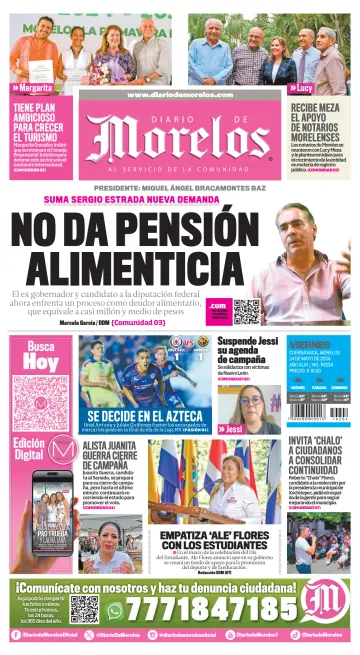 Diario de Morelos - 24 五月 2024