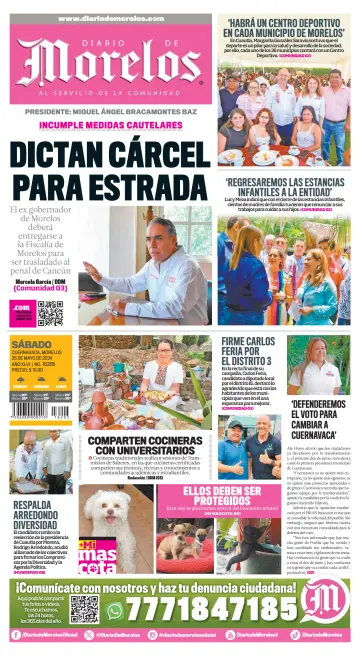 Diario de Morelos - 25 五月 2024
