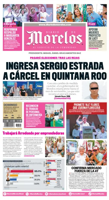 Diario de Morelos - 26 五月 2024