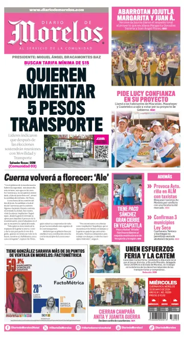 Diario de Morelos - 29 五月 2024