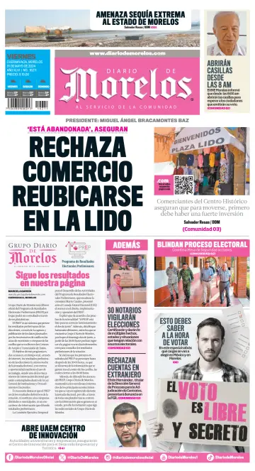 Diario de Morelos - 31 5월 2024