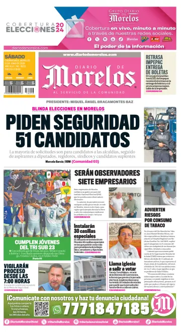 Diario de Morelos - 01 六月 2024