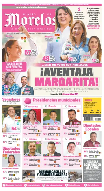 Diario de Morelos - 03 6월 2024