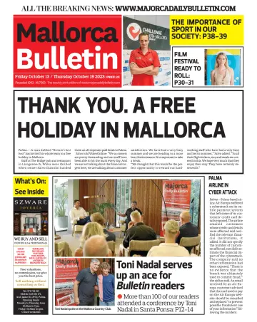 Mallorca Bulletin - 13 Oct 2023