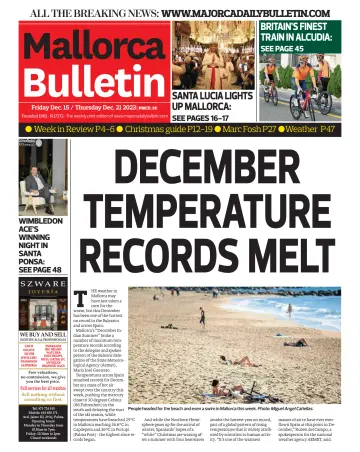 Mallorca Bulletin - 15 Dec 2023