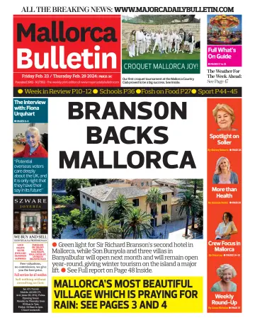 Mallorca Bulletin - 23 Feb. 2024
