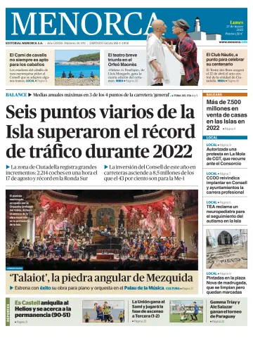 Menorca Diario Insular - 27 Mar 2023