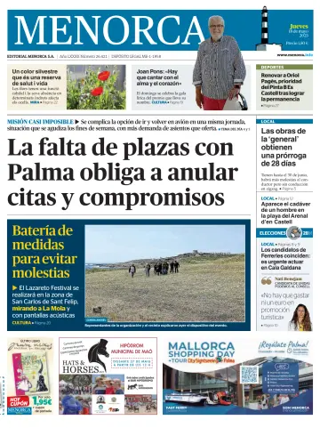 Menorca Diario Insular - 18 May 2023