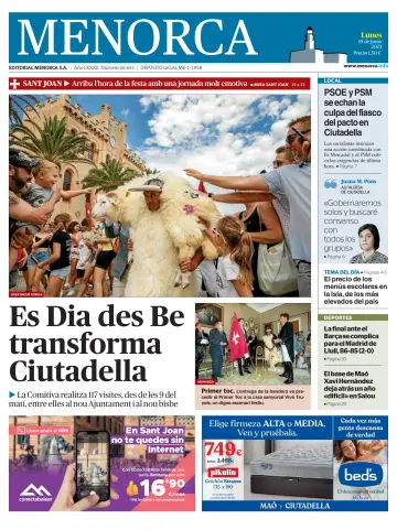 Menorca Diario Insular - 19 Jun 2023