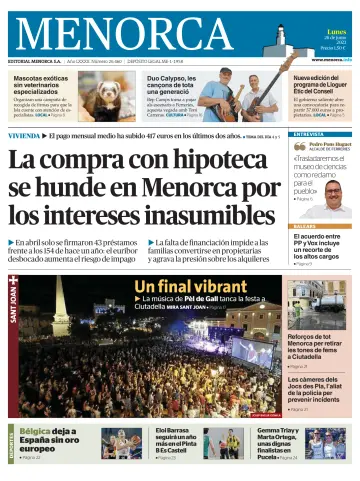 Menorca Diario Insular - 26 Jun 2023