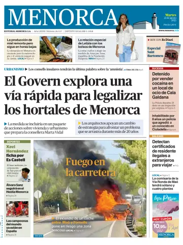 Menorca Diario Insular - 22 Aug 2023