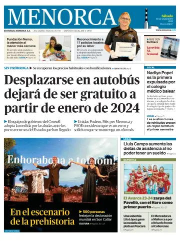 Menorca Diario Insular - 30 Sep 2023