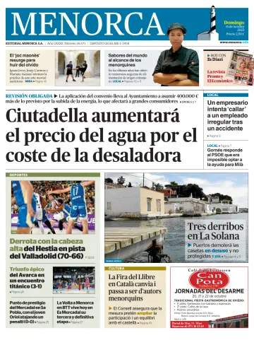 Menorca Diario Insular - 15 Oct 2023