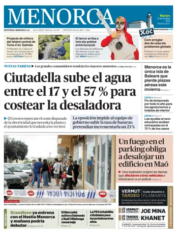 Menorca Diario Insular - 31 Oct 2023