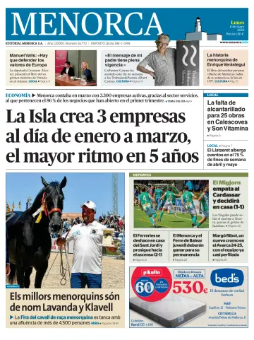 Menorca Diario Insular - 6 May 2024
