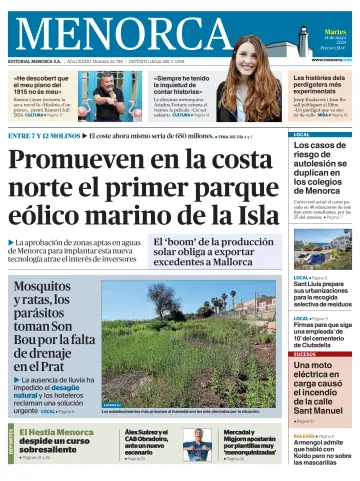Menorca Diario Insular - 14 5월 2024