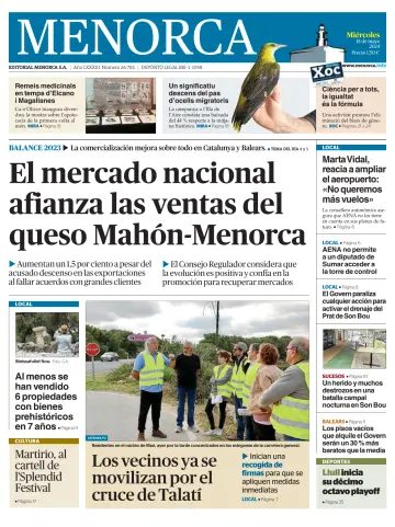 Menorca Diario Insular - 15 5월 2024