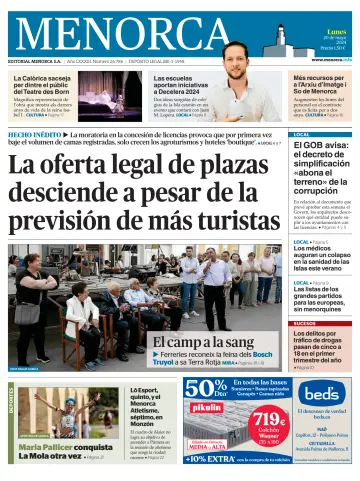 Menorca Diario Insular - 20 Ma 2024