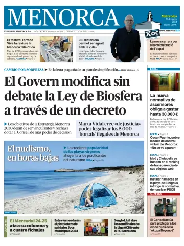 Menorca Diario Insular - 29 May 2024