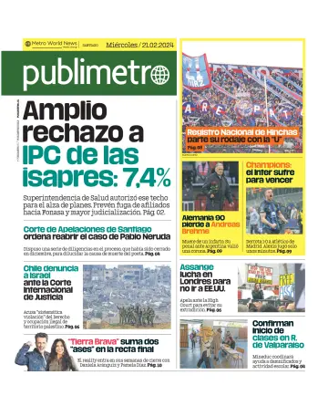 Publimetro Chile - 21 Feb 2024