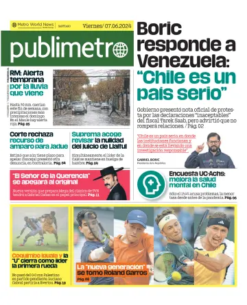 Publimetro Chile - 07 6월 2024
