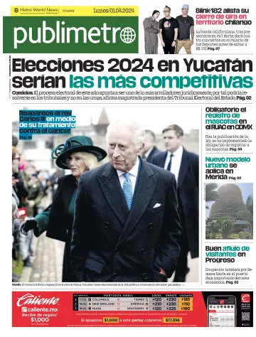 Publimetro Mérida - 1 Apr 2024