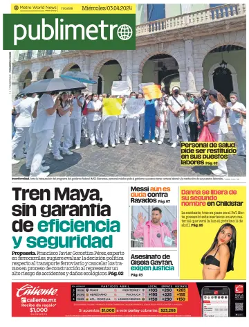 Publimetro Mérida - 3 Apr 2024
