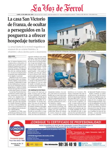 La Voz de Ferrol - 22 4월 2024