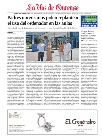 La Voz de Ourense - 20 Apr 2024