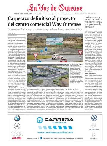 La Voz de Ourense - 26 Apr 2024