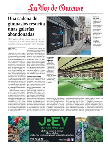 La Voz de Ourense - 02 май 2024