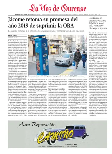 La Voz de Ourense - 14 Mai 2024