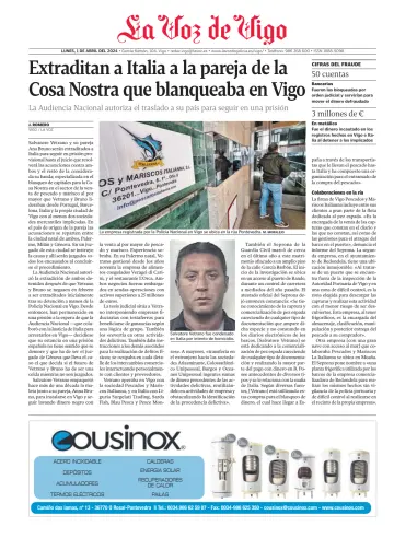 La Voz de Vigo - 01 四月 2024