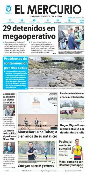 El Mercurio Ecuador - 15 Dec 2023