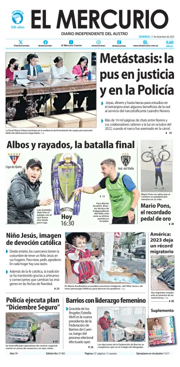 El Mercurio Ecuador - 17 Dec 2023