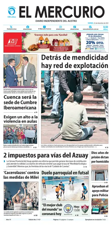 El Mercurio Ecuador - 22 Dec 2023