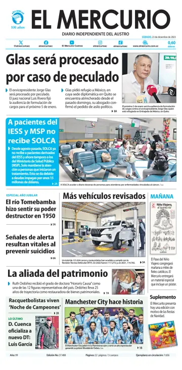 El Mercurio Ecuador - 23 Dec 2023