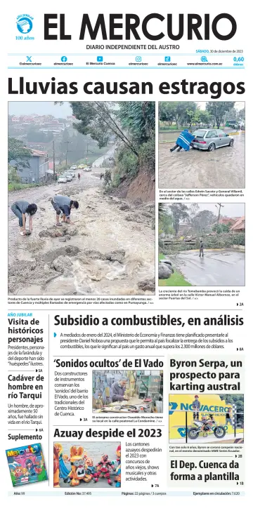 El Mercurio Ecuador - 30 Dec 2023