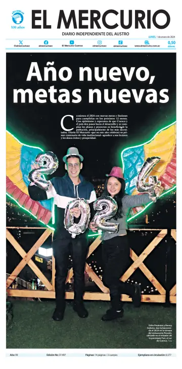 El Mercurio Ecuador - 1 Jan 2024