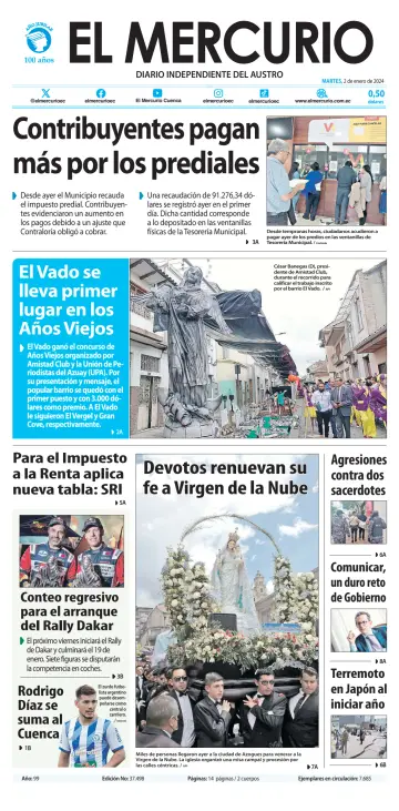 El Mercurio Ecuador - 2 Jan 2024