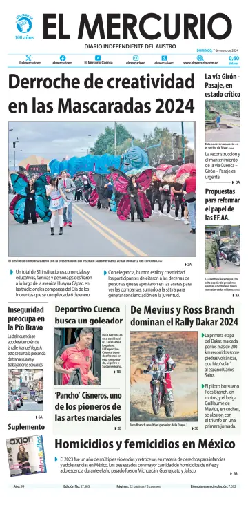 El Mercurio Ecuador - 7 Jan 2024