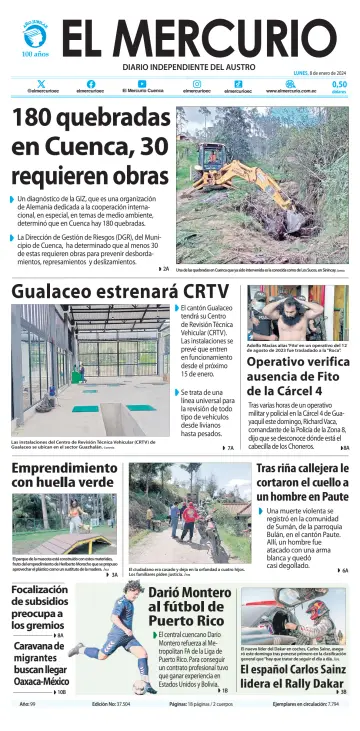 El Mercurio Ecuador - 8 Jan 2024