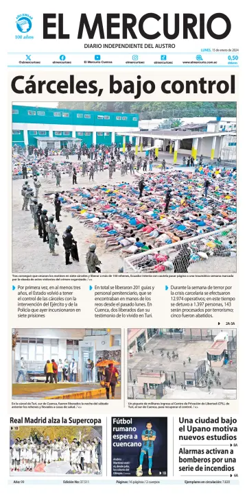 El Mercurio Ecuador - 15 Jan 2024
