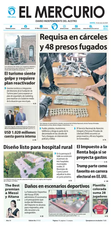 El Mercurio Ecuador - 16 Jan 2024
