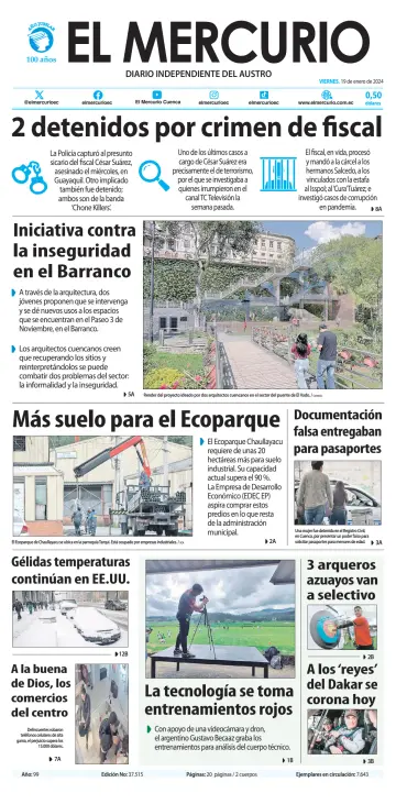 El Mercurio Ecuador - 19 Jan 2024