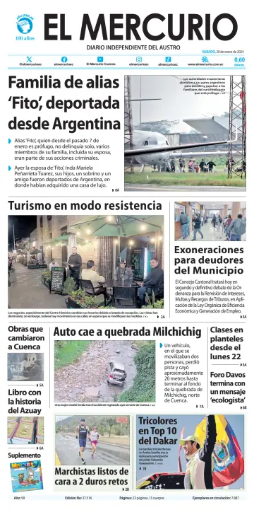 El Mercurio Ecuador - 20 Jan 2024
