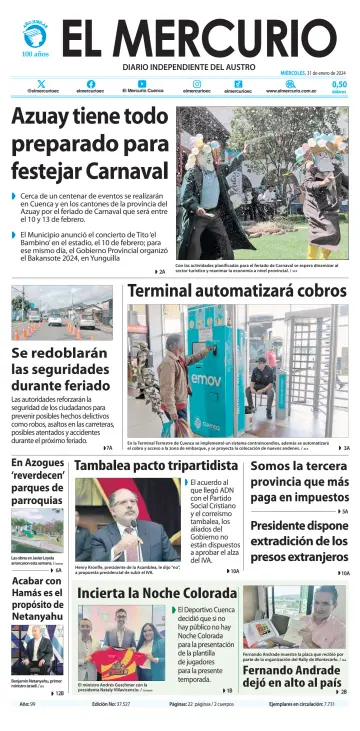El Mercurio Ecuador - 31 janv. 2024