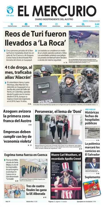 El Mercurio Ecuador - 03 Şub 2024