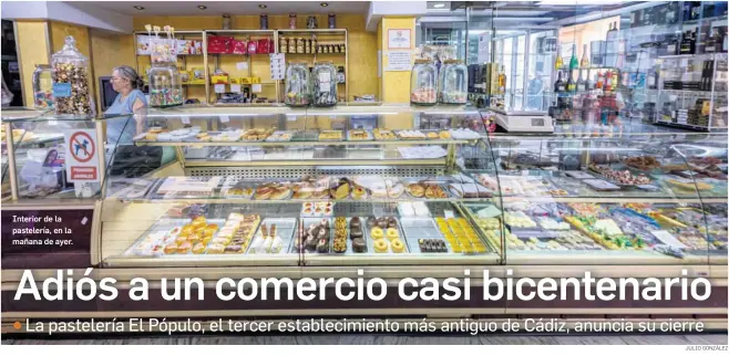 ADIÓS A UN COMERCIO CASI BICENTENARIO